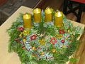 Tvoření adventních věnců s rodiči 30.11.2017